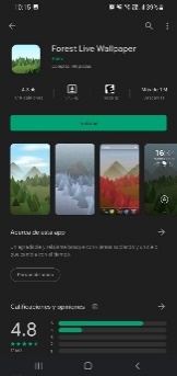 Forest Live Wallpaper fondos animados para android