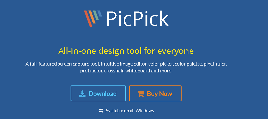 picpick herramienta para capturar pantalla en pc